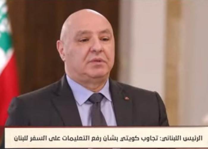 الرئيس اللبناني يشيد بدعم مصر في الأزمات السياسية “فيديو”