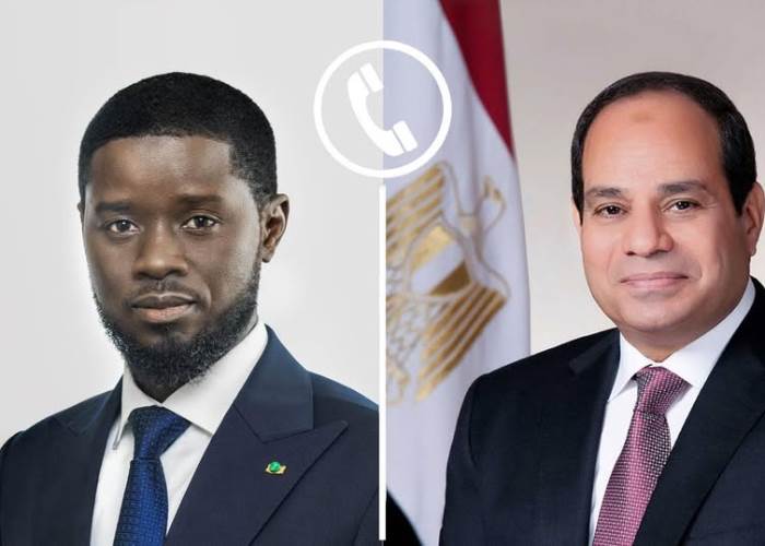 الرئيس السيسي يتلقى اتصالاً من نظيره السنغالي لتعزيز العلاقات والتنسيق في القضايا الإقليمية