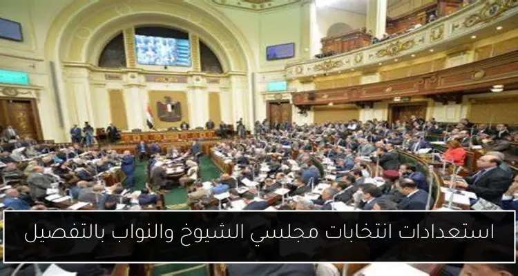 استعدادات انتخابات مجلسي الشيوخ والنواب بالتفصيل