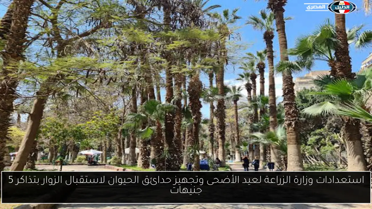 استعدادات وزارة الزراعة لعيد الأضحى وتجهيز حدائق الحيوان لاستقبال الزوار بتذاكر 5 جنيهات