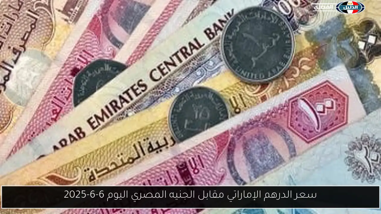 سعر الدرهم الإماراتي مقابل الجنيه المصري اليوم 6-6-2025