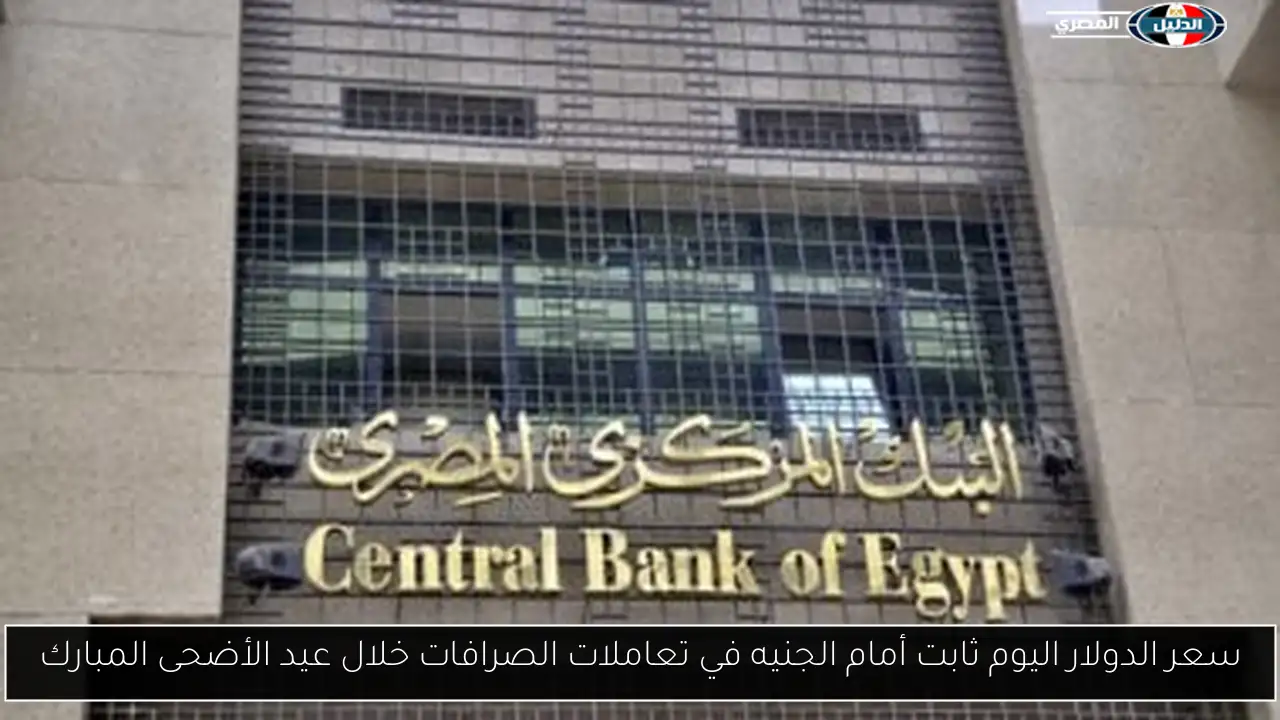سعر الدولار اليوم ثابت أمام الجنيه في تعاملات الصرافات خلال عيد الأضحى المبارك
