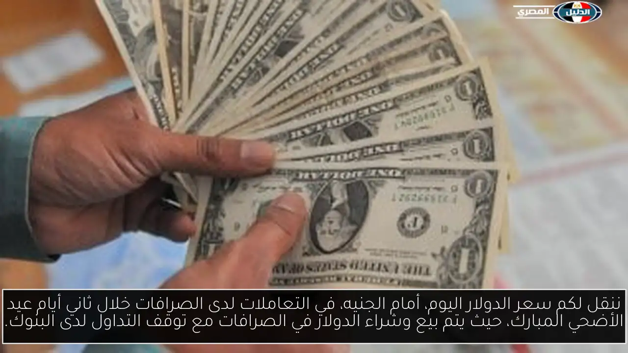 ننقل لكم سعر الدولار اليوم، أمام الجنيه، في التعاملات لدى الصرافات خلال ثاني أيام عيد الأضحي المبارك، حيث يتم بيع وشراء الدولار في الصرافات مع توقف التداول لدى البنوك.