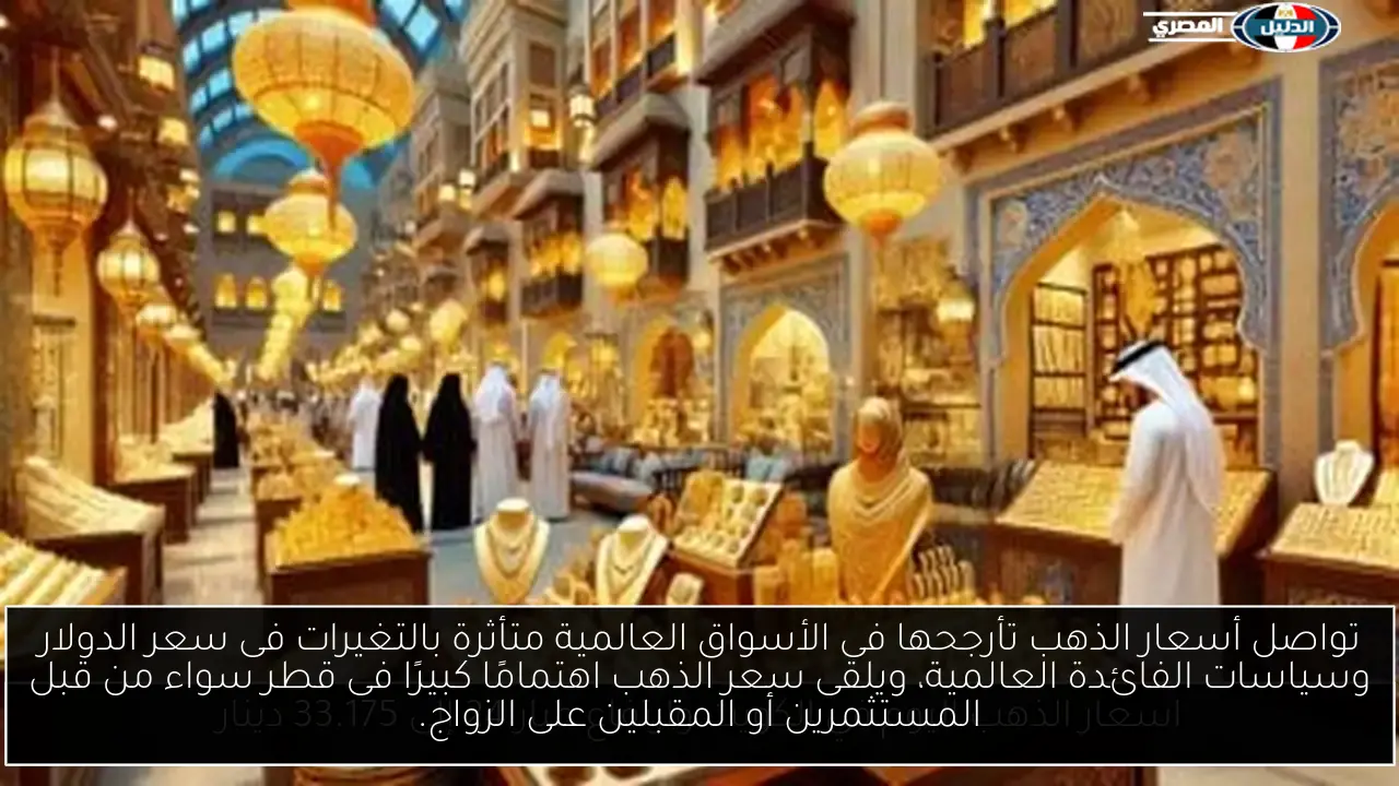 تواصل أسعار الذهب تأرجحها فى الأسواق العالمية متأثرة بالتغيرات فى سعر الدولار وسياسات الفائدة العالمية، ويلقى سعر الذهب اهتمامًا كبيرًا فى قطر سواء من قبل المستثمرين أو المقبلين على الزواج.