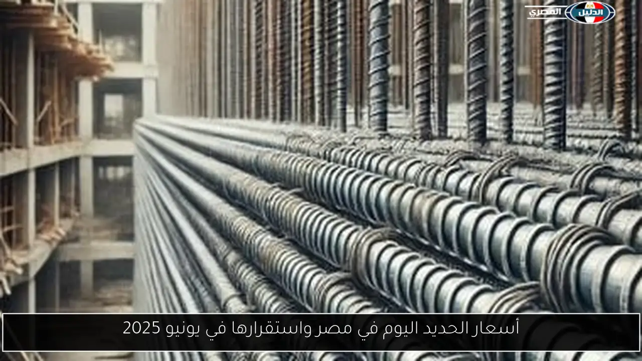 أسعار الحديد اليوم في مصر واستقرارها في يونيو 2025
