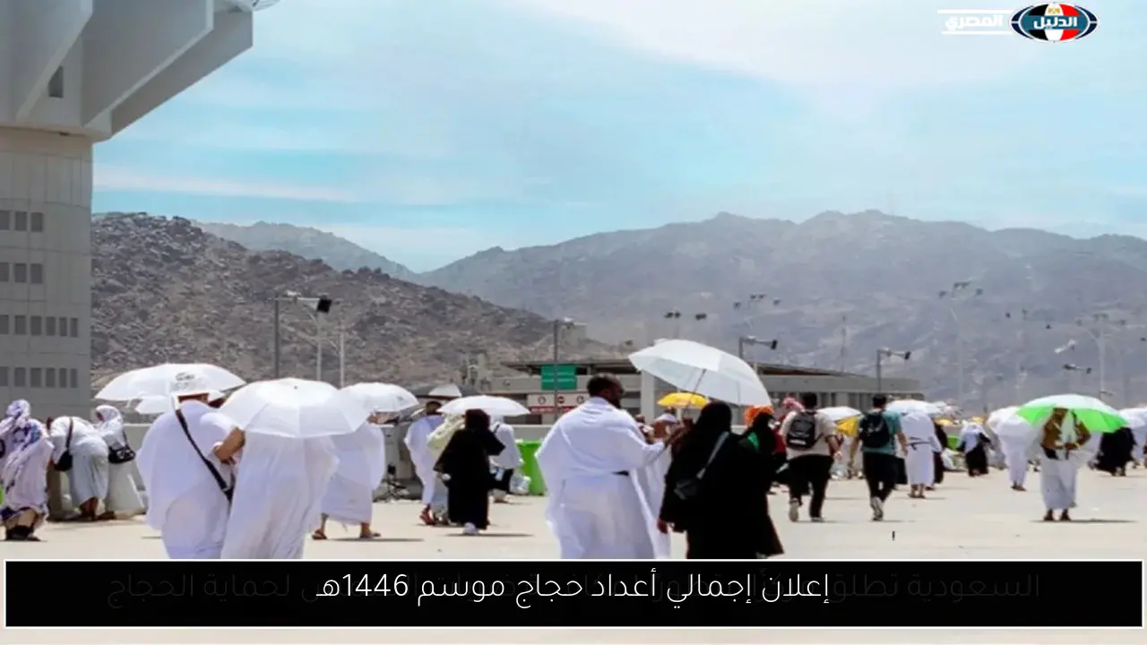إعلان إجمالي أعداد حجاج موسم 1446هـ