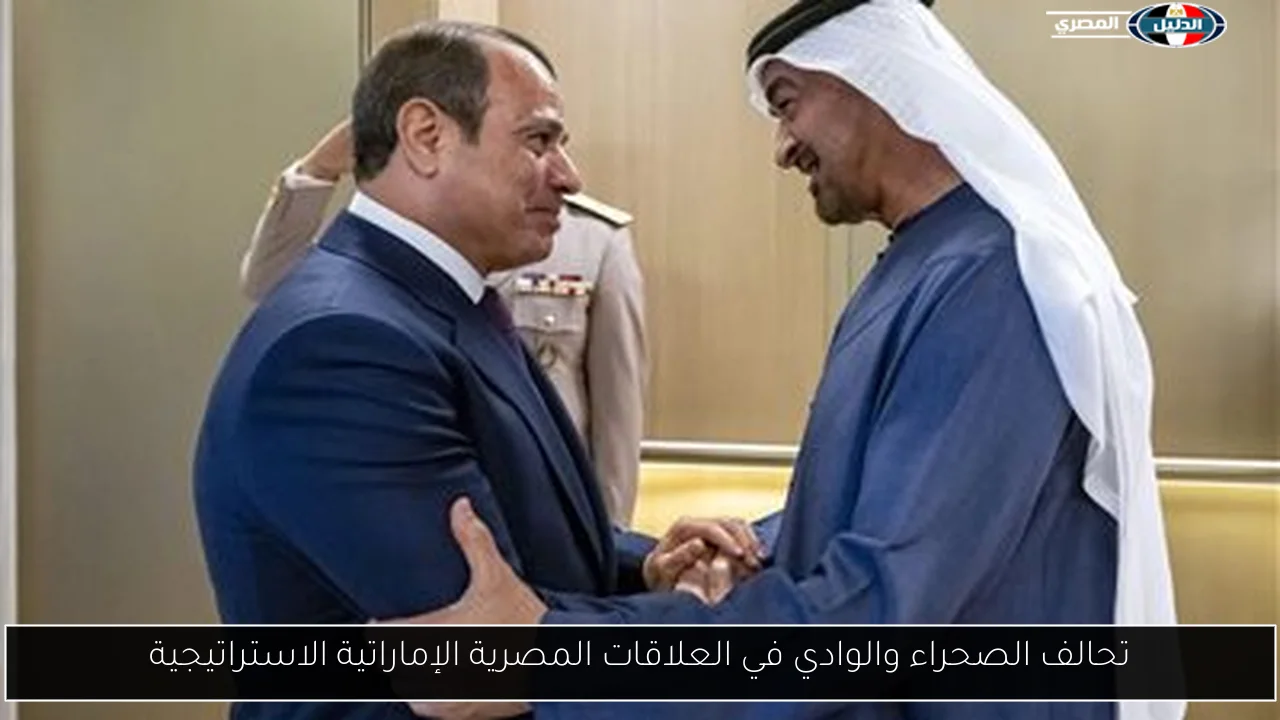 تحالف الصحراء والوادي في العلاقات المصرية الإماراتية الاستراتيجية