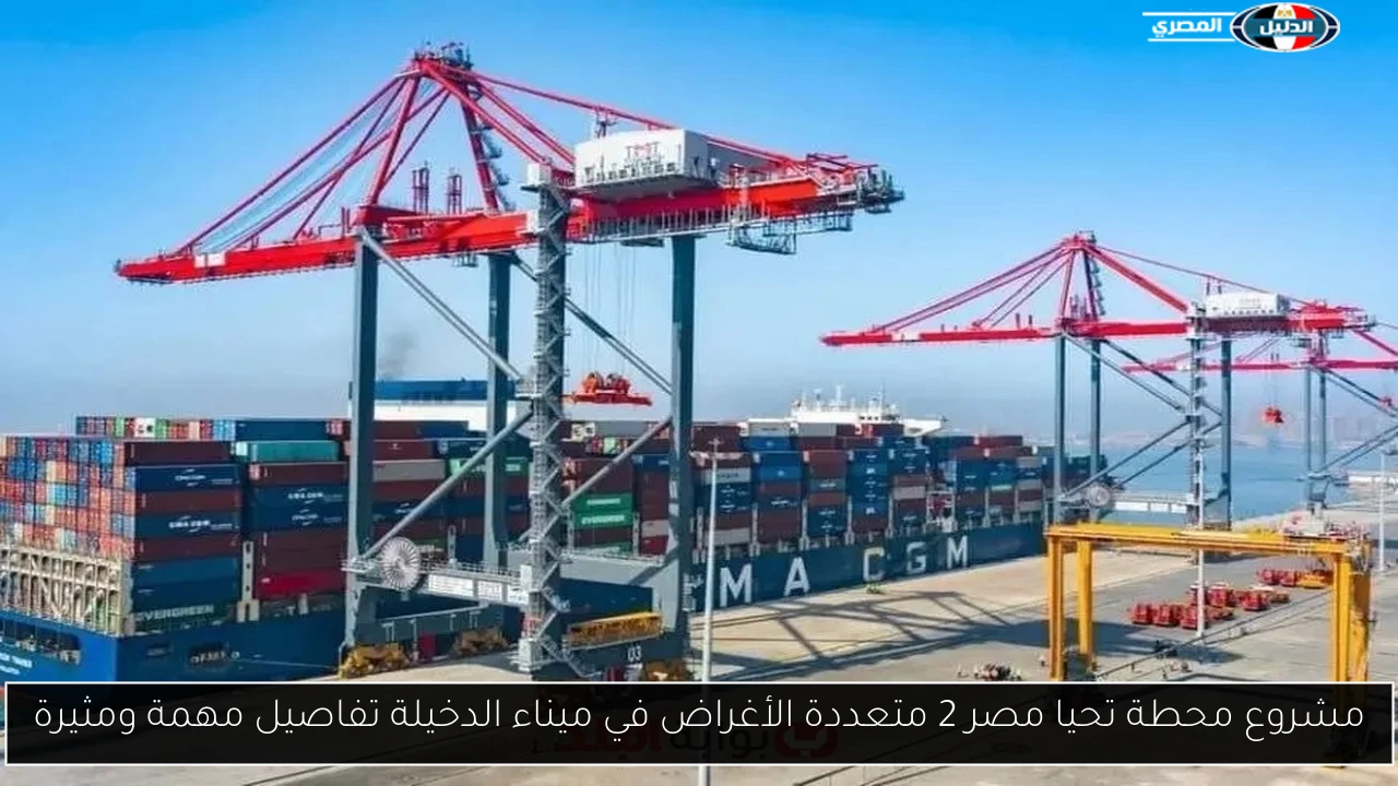 مشروع محطة تحيا مصر 2 متعددة الأغراض في ميناء الدخيلة تفاصيل مهمة ومثيرة