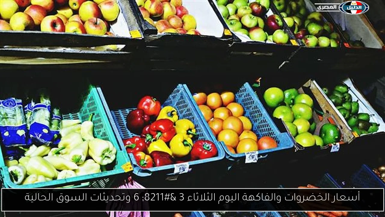 أسعار الخضروات والفاكهة اليوم الثلاثاء 3 – 6 وتحديثات السوق الحالية