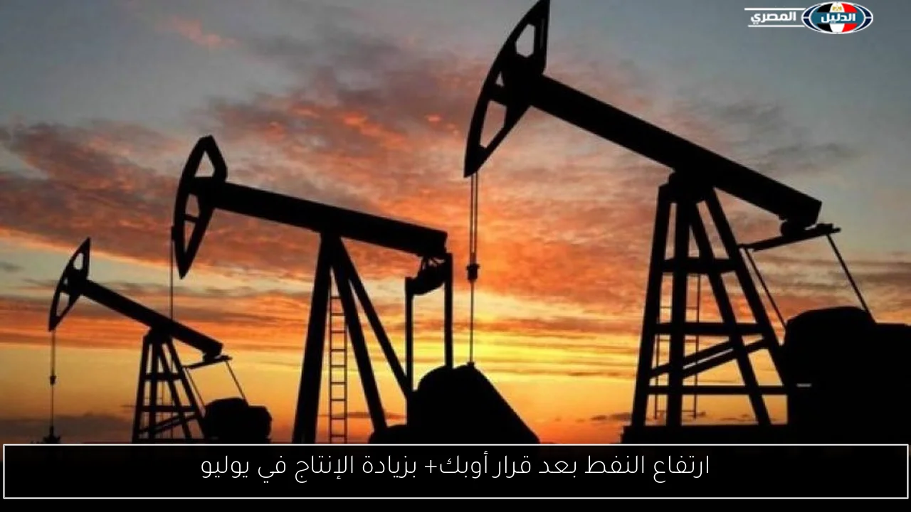 ارتفاع النفط بعد قرار أوبك+ بزيادة الإنتاج في يوليو