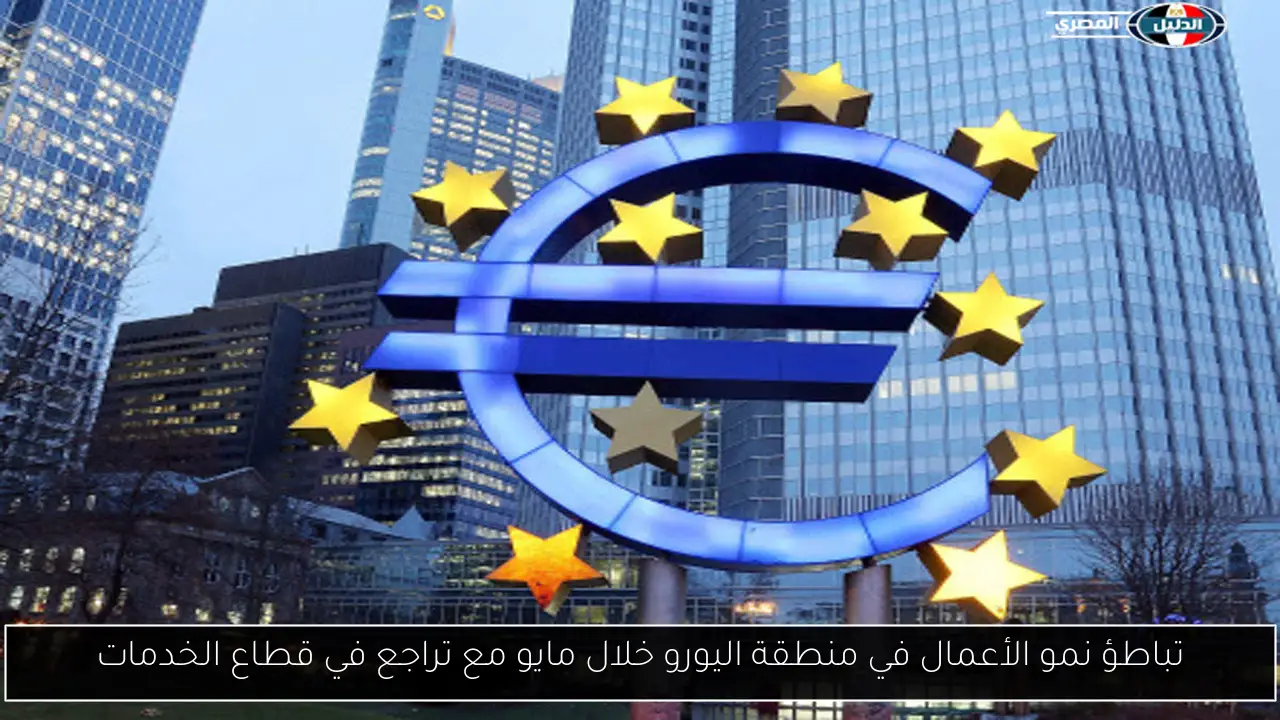 تباطؤ نمو الأعمال في منطقة اليورو خلال مايو مع تراجع في قطاع الخدمات