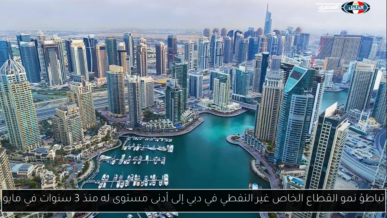 تباطؤ نمو القطاع الخاص غير النفطي في دبي إلى أدنى مستوى له منذ 3 سنوات في مايو