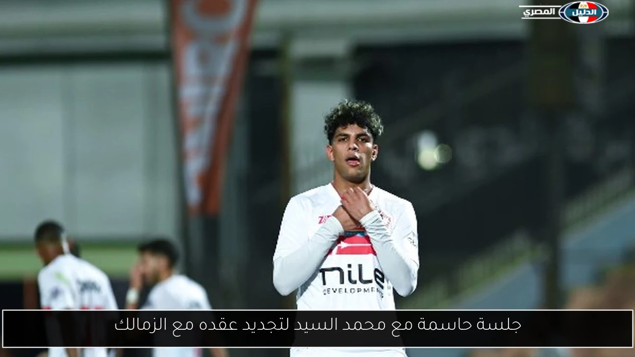 جلسة حاسمة مع محمد السيد لتجديد عقده مع الزمالك