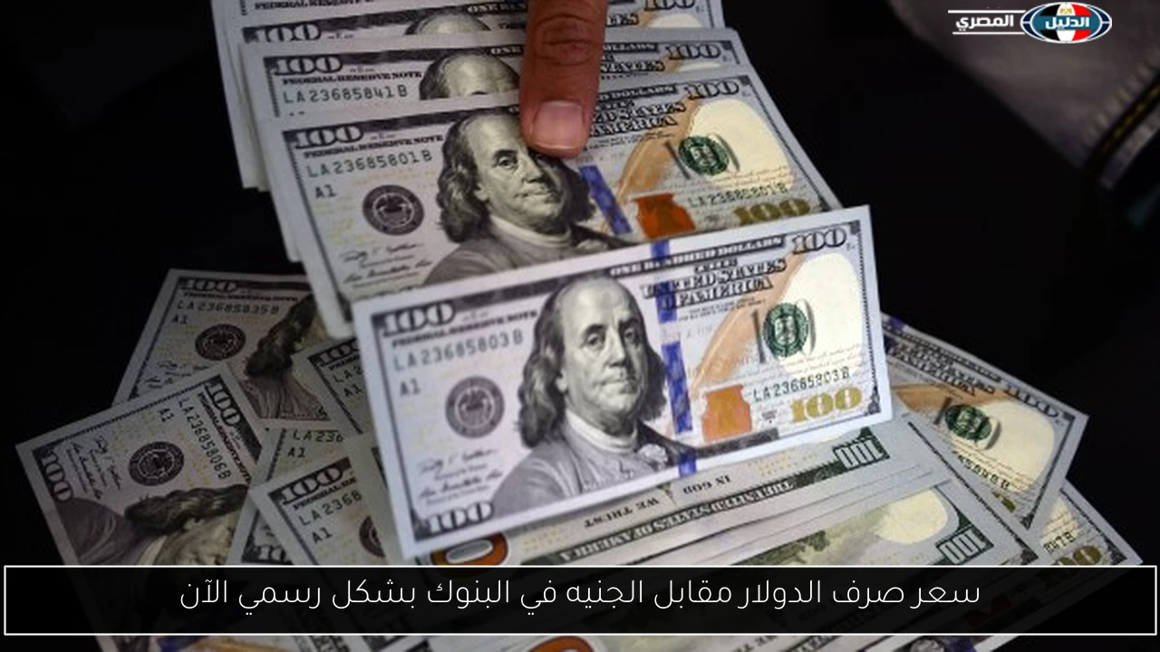 سعر صرف الدولار مقابل الجنيه في البنوك بشكل رسمي الآن