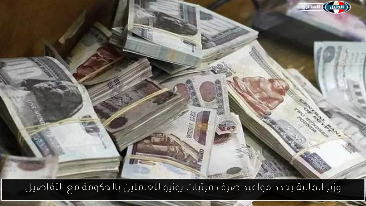 وزير المالية يحدد مواعيد صرف مرتبات يونيو للعاملين بالحكومة مع التفاصيل