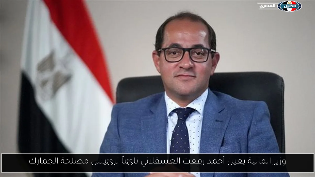 وزير المالية يعين أحمد رفعت العسقلاني نائباً لرئيس مصلحة الجمارك